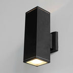 Modern Minimalist Square Column LED Luminous Outdoor Waterproof Wall Sconce Lamp Lumendat