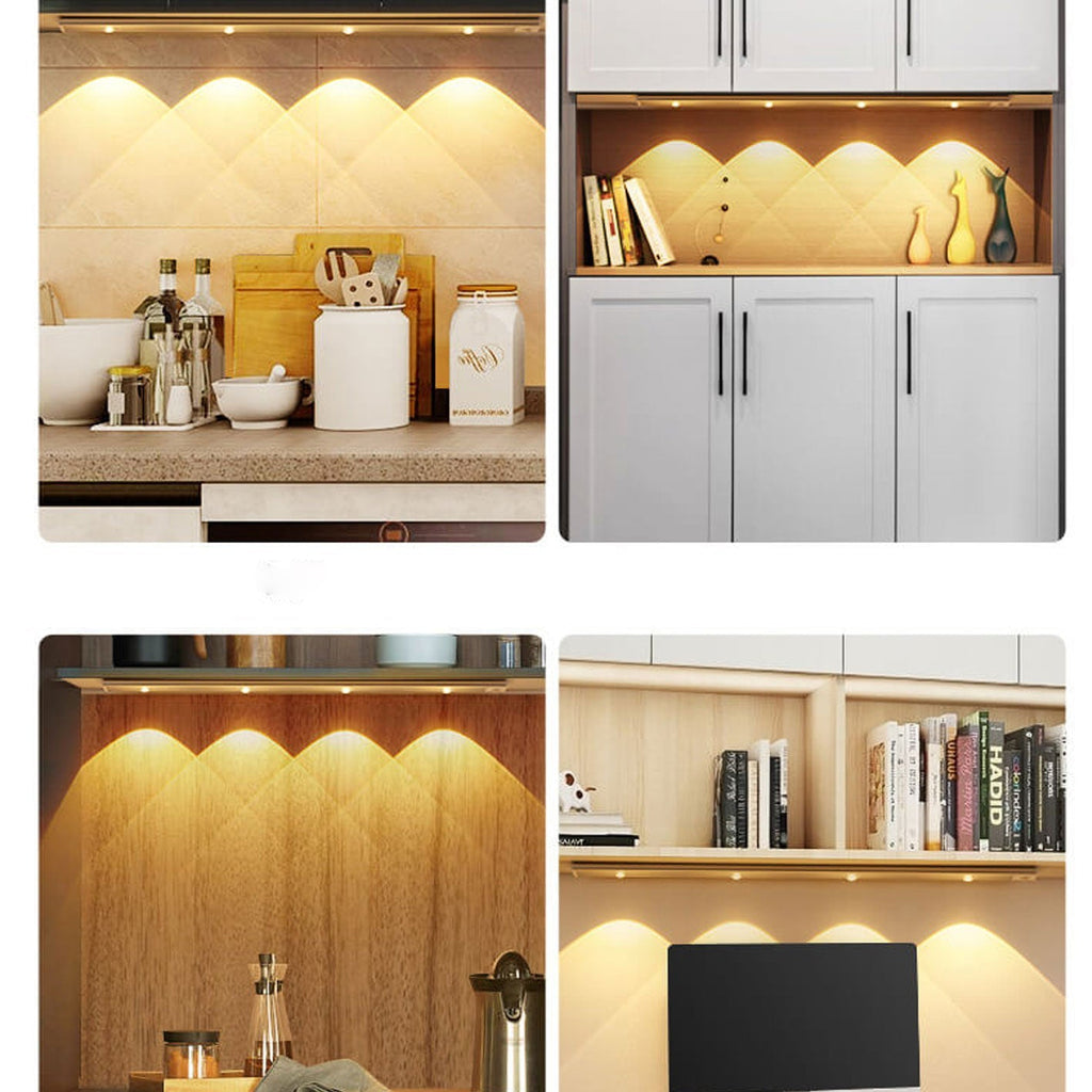 Ultra-thin Smart LED Human Sensor Charging Hill Ripple Light Strip Lumendat