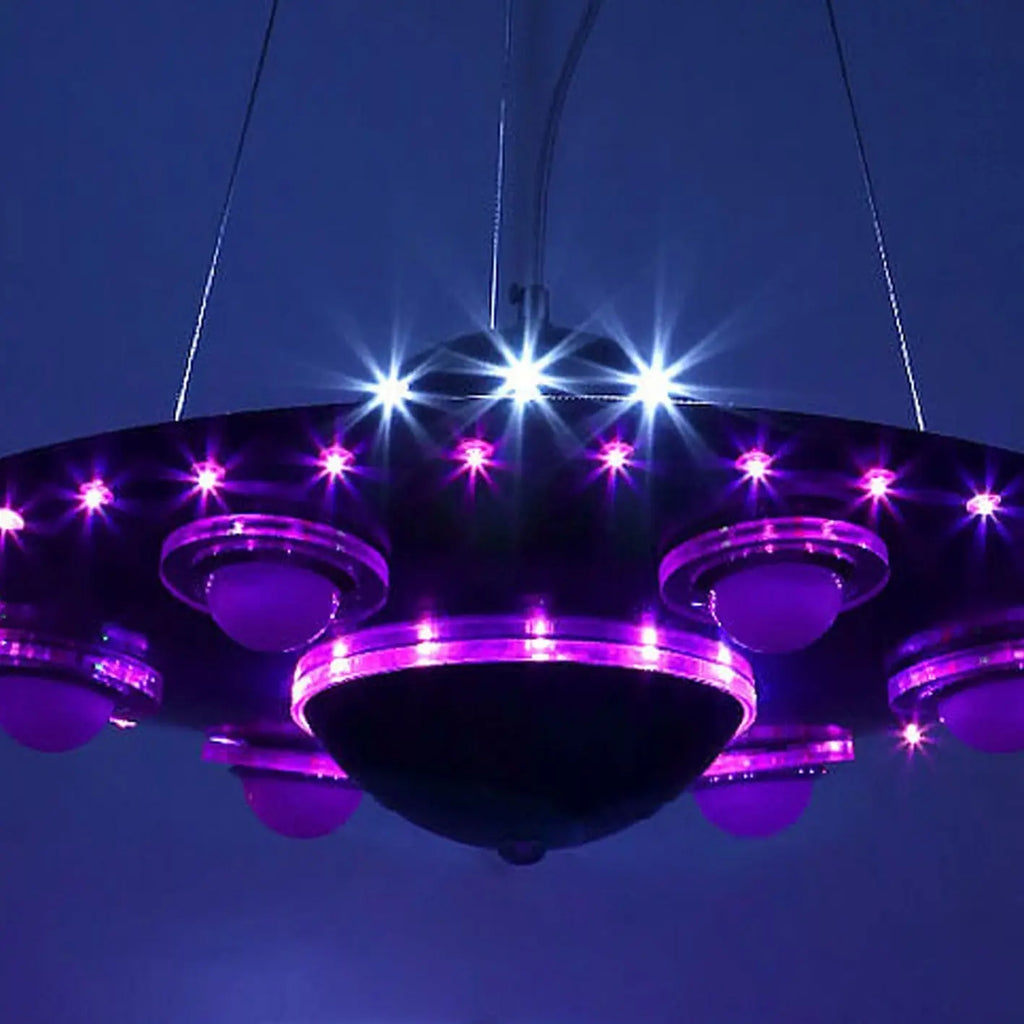 Creative Cartoon Ufo Flying Saucer LED Kids Chandelier Lumendat