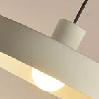 Modern Minimalist Aluminum Disc 1-light Pendant Light for Living Room BulbSquare