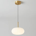 Modern Cream Style Apple All-copper LED Pendant Light BulbSquare