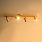 Simple Log Spotlight Track LED Semi-Flush Mount Ceiling Light Lumendat