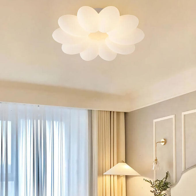 Lumendat Modern Minimalist PVC Floral Shape LED Kids Flush Mount Ceiling Light Lumendat
