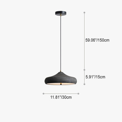 Contemporary Retro Iron Round Dome 2-light Pendant Light for Dining Room