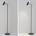 Industrial Iron Simple Lamp Base Adjustable LED Standing Floor Lamp Lumendat