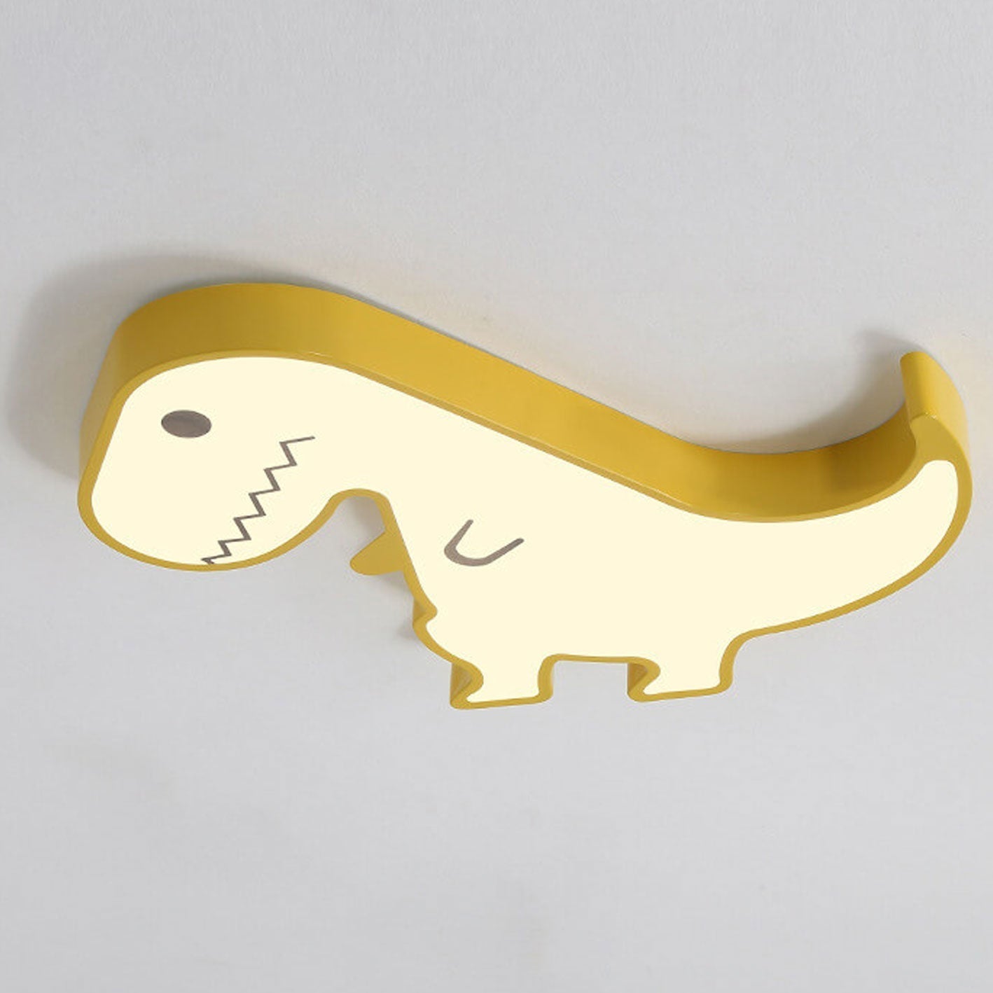Lumendat Cartoon Creative Metal Dinosaur LED Flush Mount Ceiling Light Lumendat