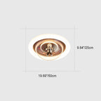 Contemporary Creative Cartoon Planet Resin Astronaut Acrylic Round Shade LED Kids Flush Mount Ceiling Light for Bedroom