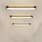 Nordic Minimalist Long LED Flush Mount Ceiling Light BulbSquare