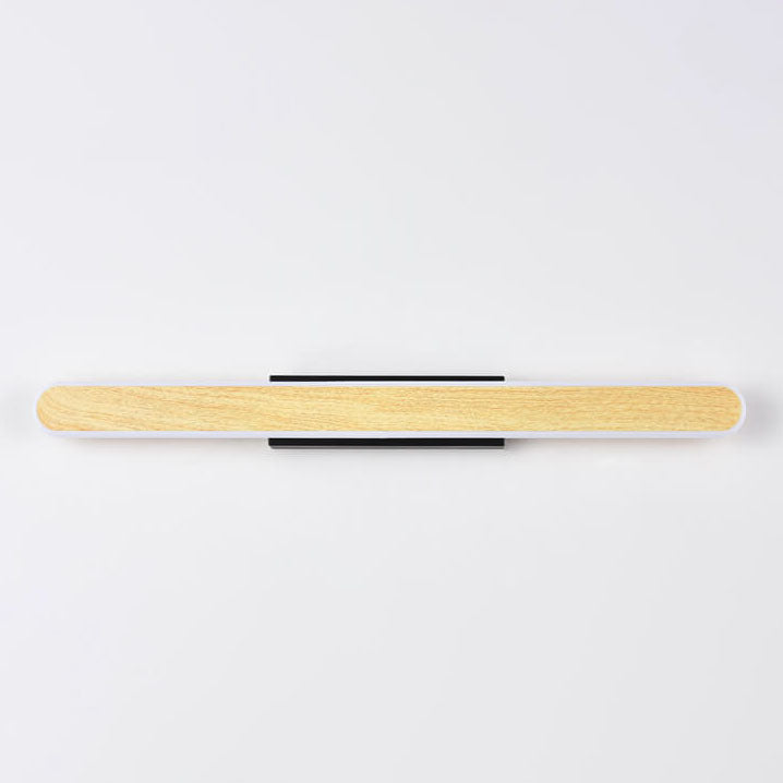 Scandinavian Modern Minimalist Wood LED Vanity Light Wall Sconce Lamp Lumendat