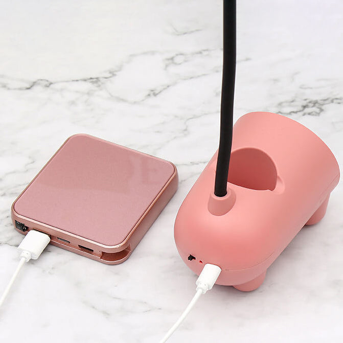 Cartoon Creative Rabbit LED Touch USB Pen Holder Desk Lamp Lumendat