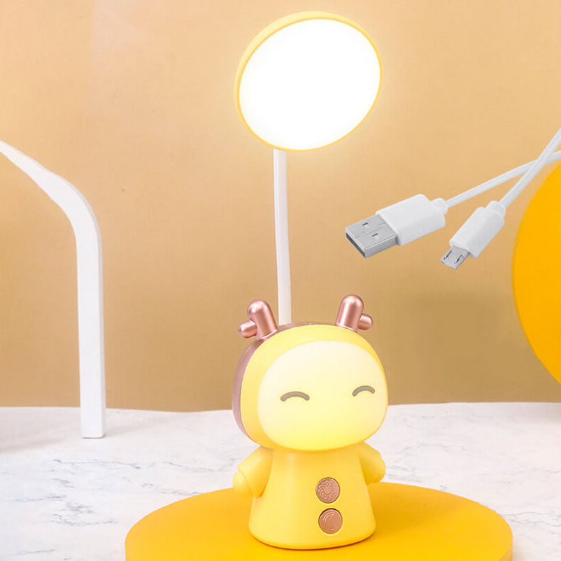 Lumendat Cartoon Doll ABS Colorful Eye Care LED Kids Desk Lamp Lumendat