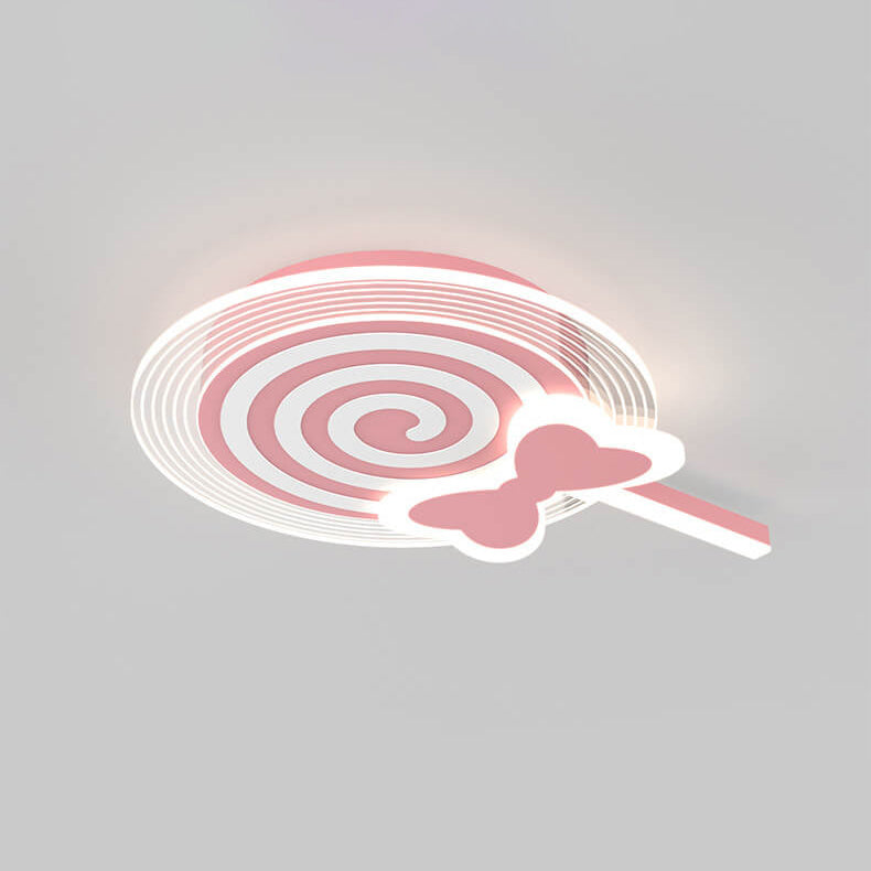 Lumendat Creative Childlike Cartoon Lollipop Design LED Flush Mount Light Lumendat