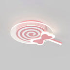 Lumendat Creative Childlike Cartoon Lollipop Design LED Flush Mount Light Lumendat