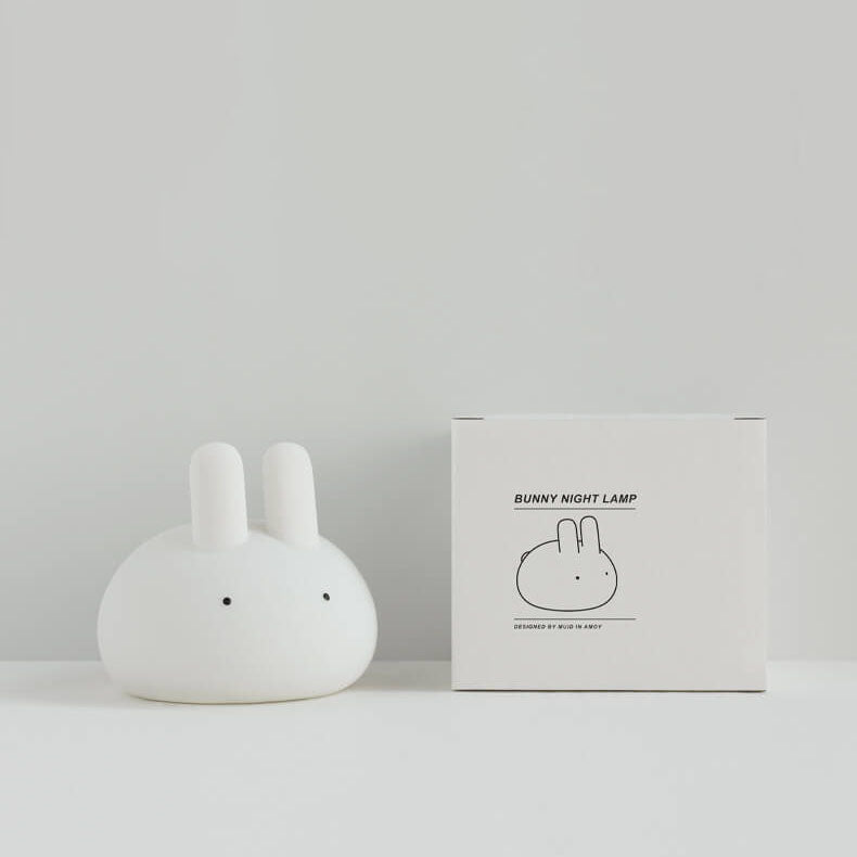 Lumendat Creative Cartoon Bunny Silicone LED Pat Night Light Table Lamp Lumendat