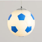 Modern Minimalist Creative Football 1-light Pendant Light BulbSquare