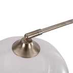 Modern Globe Acrylic Shade Fishing Rod 1-Light Standing Floor Lamp Lumendat