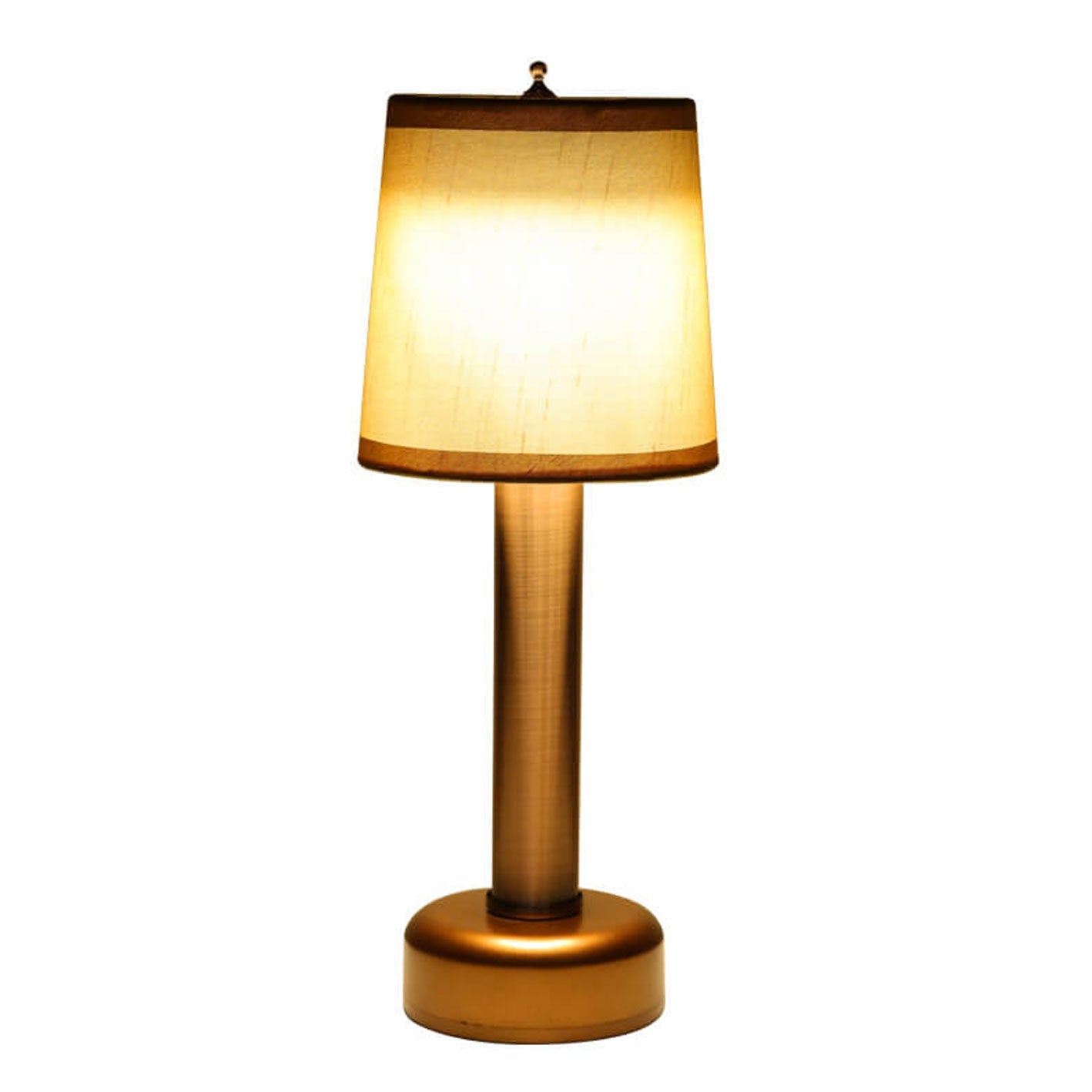 Vintage Linen Iron LED Rechargeable Table Lamp Lumendat