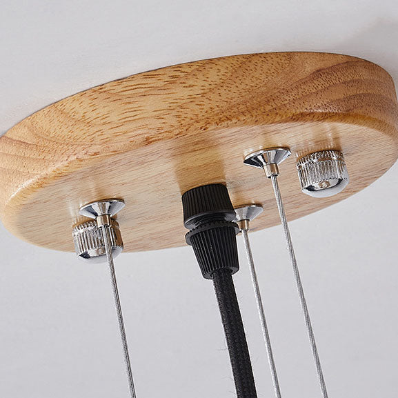Modern Minimalist Creative Log Triangle 1-light Pendant Light