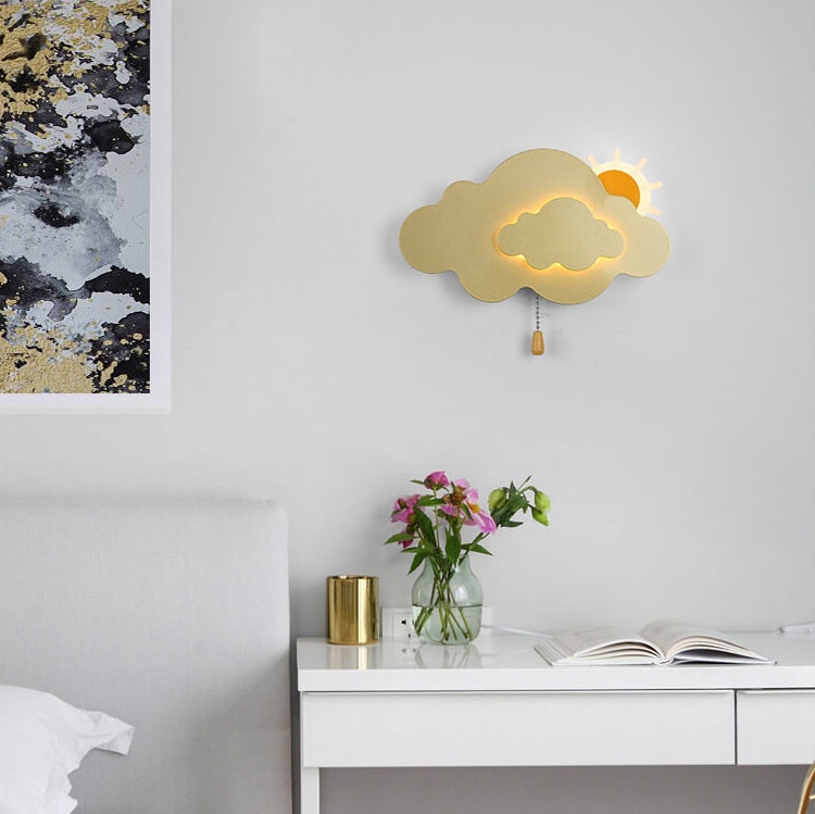 Lumendat Cartoon Creative Clouds Acrylic LED Wall Sconce Lamp Lumendat