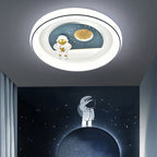 Lumendat Childlike Eye Protection Cartoon Space Villain LED Flush Mount Light Lumendat
