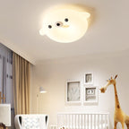 Lumendat Adorable Cream Style Cartoon Seal LED Kids Flush Mount Ceiling Light Lumendat