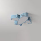 Lumendat Cartoon Creative Luminous Aircraft Design LED Flush Mount Ceiling Light Lumendat