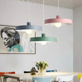 Modern Nordic Macaron Color 1-light Pendant Light BulbSquare