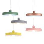 Modern Nordic Macaron Color 1-light Pendant Light BulbSquare