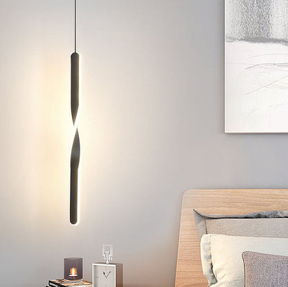 Modern Simple Line 1-Light LED Pendant Light