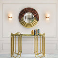 Modern 2-Light Bowl Shaped Wall Sconce Lamps