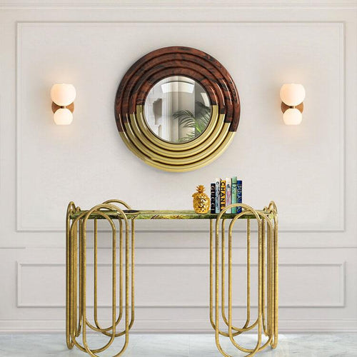 Modern 2-Light Bowl Shaped Wall Sconce Lamps