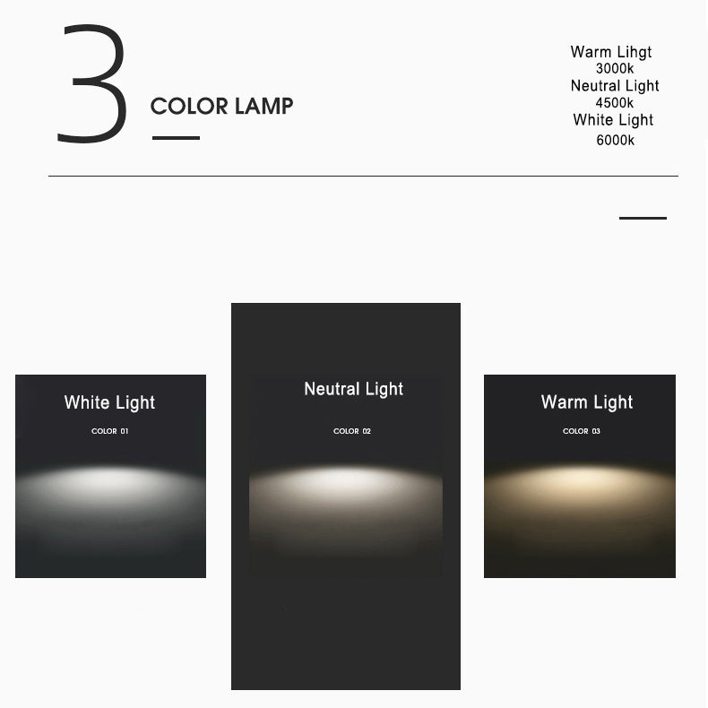 Modern Simple Wood Grain Round Iron LED Flush Mount Ceiling Light BulbSquare