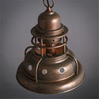 Industrial Truncated Shade 1-light Dome Pendant Light BulbSquare