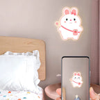 Lumendat Creative Cartoon Rabbit Unicorn Kids LED Wall Sconce Lamp Lumendat