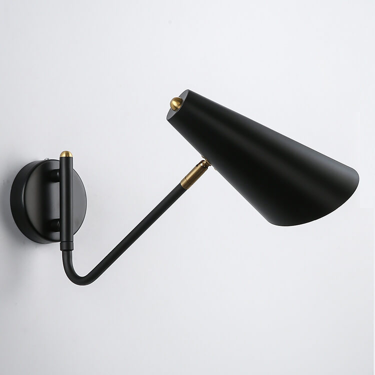 Nordic Creative Simple Rotating 1-Light Wall Sconce Lamp Lumendat