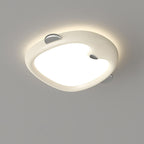 Lumendat Contemporary Nordic Kids Iron Resin Acrylic Penguin LED Flush Mount Ceiling Light For Bedroom Lumendat