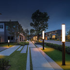 Modern Acrylic Waterproof Creative Lipstick Design LED Outdoor Lawn Floor Lamp Lumendat