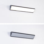 Contemporary Industrial Rectangular Aluminum PC Waterproof LED Wall Sconce Lamp For Outdoor Patio