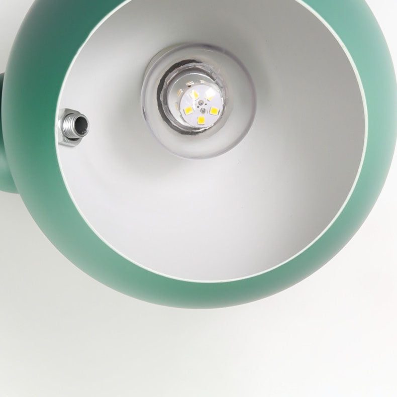 Lumendat Nordic Cartoon Bear Dome 1-Light Kids Wall Sconce Lamp Lumendat