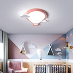 Lumendat Cartoon Hot Air Balloon Kid LED Flush Mount Ceiling Light Lumendat