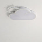 Lumendat Nordic Minimalist Cloudy Sun LED Kids Flush Mount Ceiling Light Lumendat