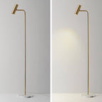 Industrial Iron Simple Lamp Base Adjustable LED Standing Floor Lamp Lumendat