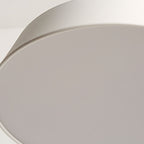 Nordic Minimalist Round Pot Iron LED Flush Mount Ceiling Light BulbSquare