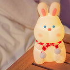 Lumendat Creative Cartoon Rabbit Silicone Pat USB LED Night Light Table Lamp Lumendat