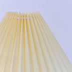 Nordic Vintage Pleated Wood Ball Base LED Table Lamp Lumendat