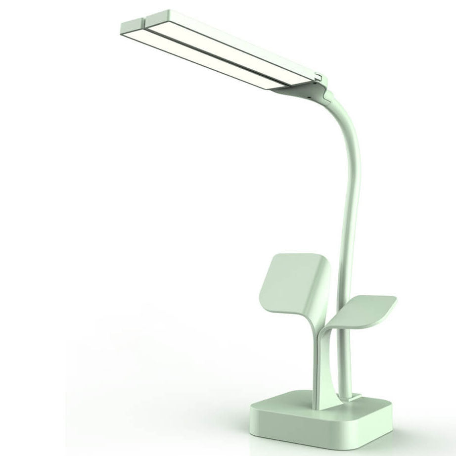 Lumendat Modern Folding Dual Lamp Plug-In Station Table Lamp Lumendat