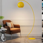 Nordic Minimalist Curved Line Dome 1-Light Standing Floor Lamp Lumendat