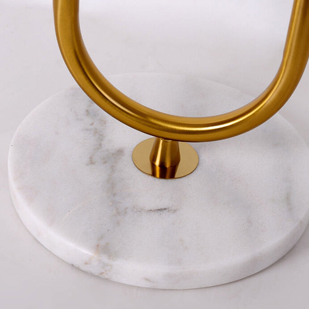 Nordic Minimalist Iron Marble Table LED Standing Floor Lamp Lumendat