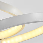 Contemporary Creative Bar Wave Aluminium Acrylic LED Wall Sconce Lamp For Living Room Lumendat