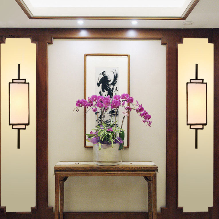 Modern Light Luxury Vintage Iron Cloth 1-Light Wall Sconce Lamp Lumendat